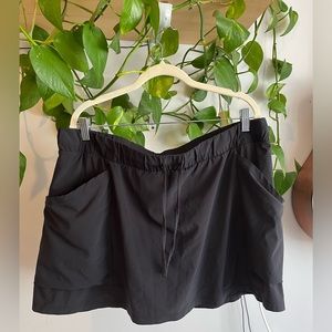 Black Athletic Skort